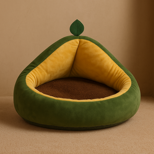 Luxury Avocado Cat Bed
