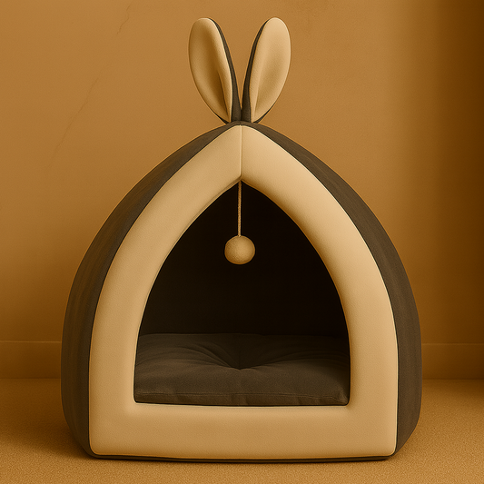 Luxury Cat Cave Bed