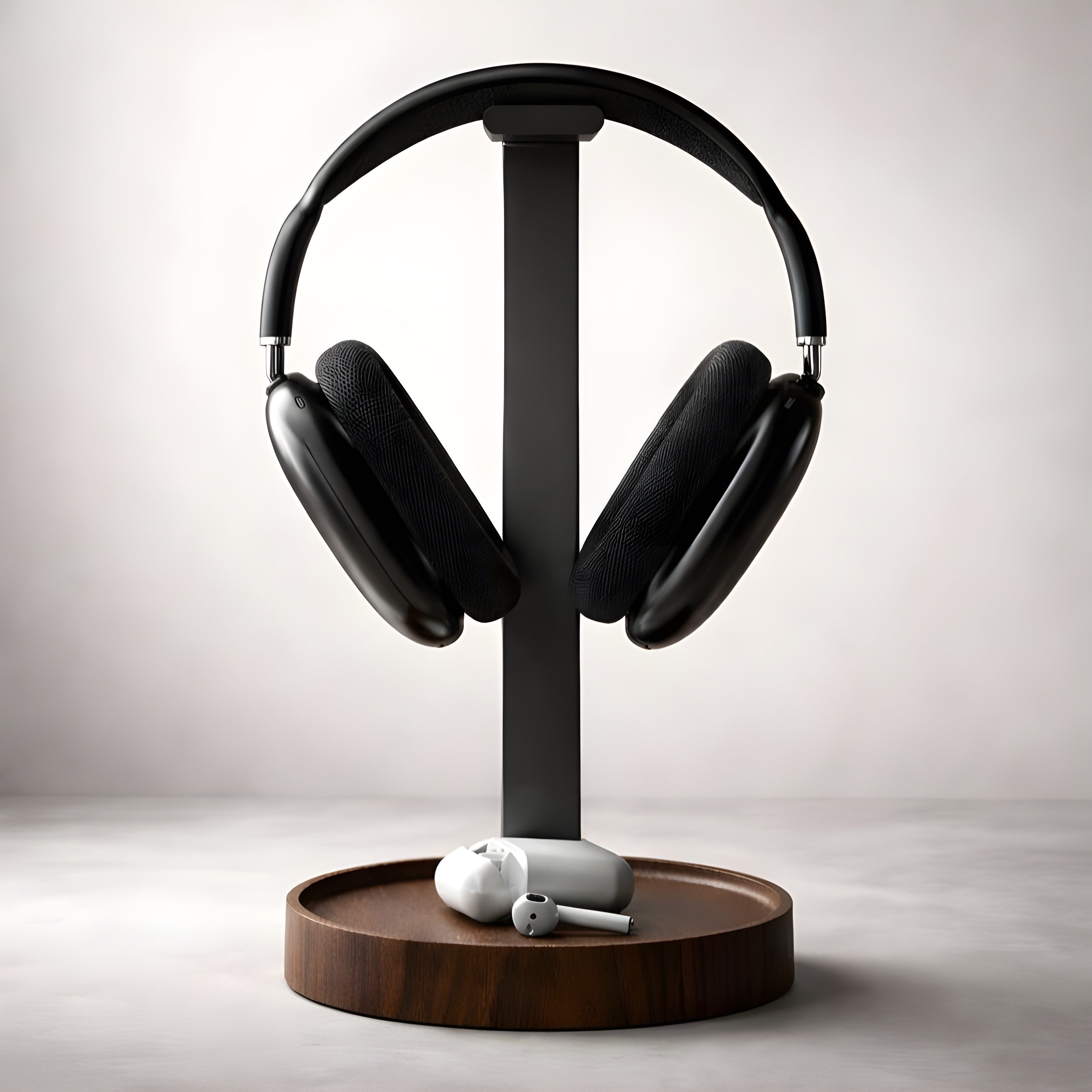 Walnut Headphone Stand